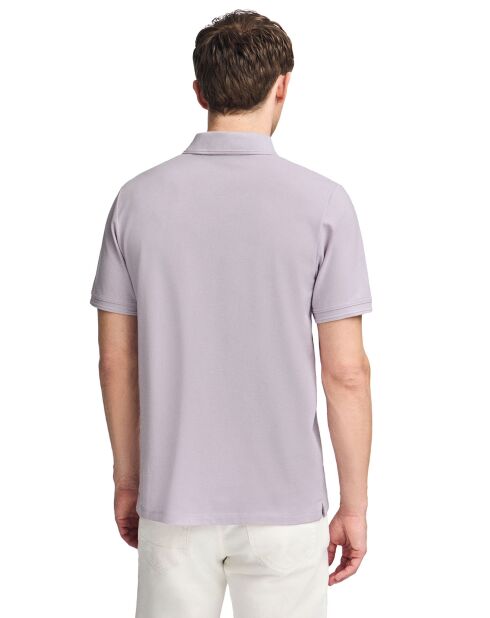 Polo manches courtes Rigby Best lavande