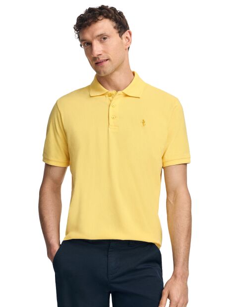 Polo manches courtes Rigby Best jaune