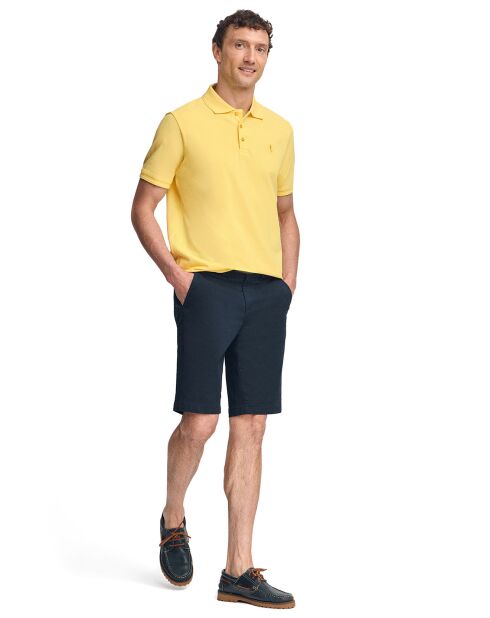 Polo manches courtes Rigby Best jaune
