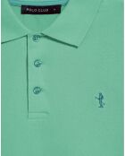 Polo manches courtes Rigby Best aquamarine