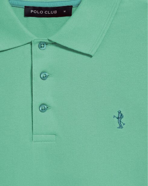 Polo manches courtes Rigby Best aquamarine
