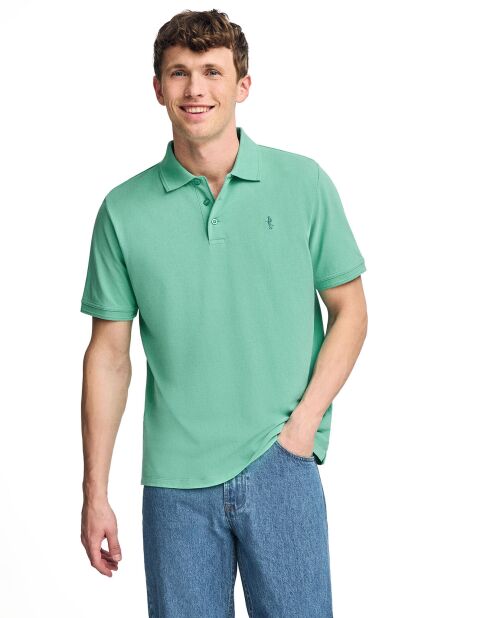 Polo manches courtes Rigby Best aquamarine