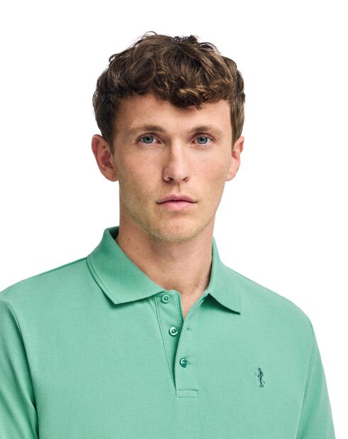 Polo manches courtes Rigby Best aquamarine