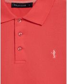 Polo manches courtes Rigby Best corail
