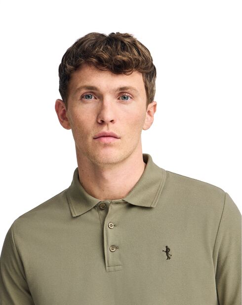 Polo manches courtes Rigby Best vert sauge