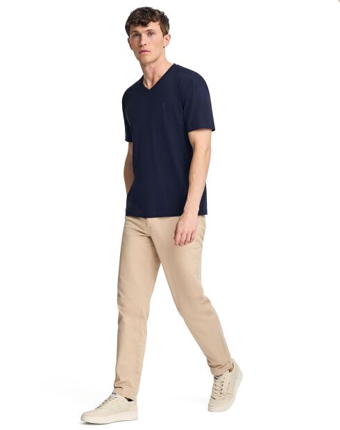 T-Shirt Rigby Best V bleu marine