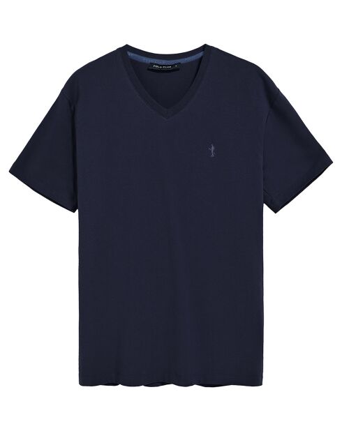 T-Shirt Rigby Best V bleu marine