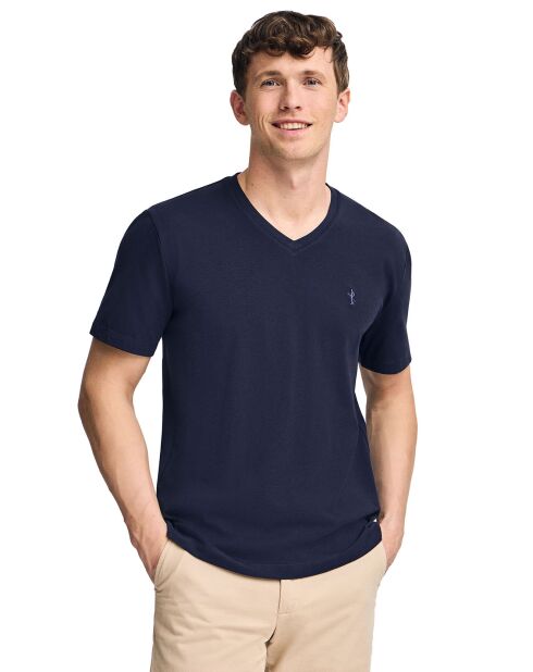 T-Shirt Rigby Best V bleu marine