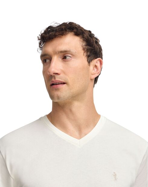 Rigby Best V ecru T-shirt