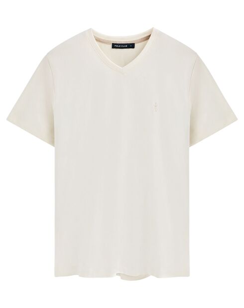 Rigby Best V ecru T-shirt