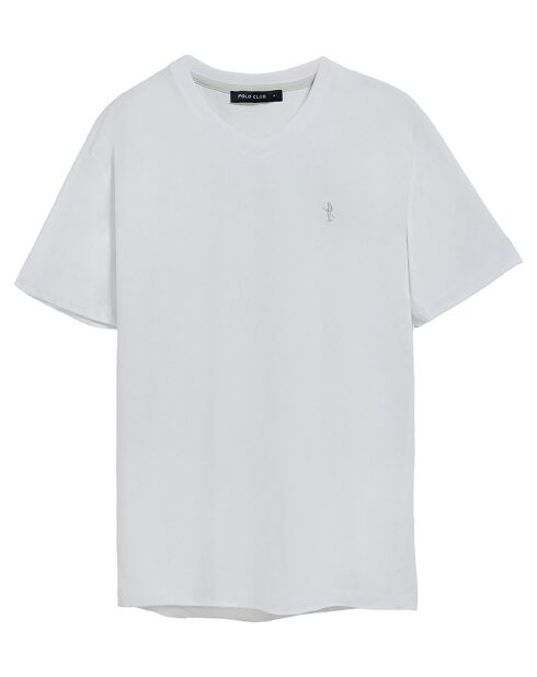 T-Shirt Rigby Best V blanc