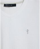 T-Shirt Rigby Best V blanc