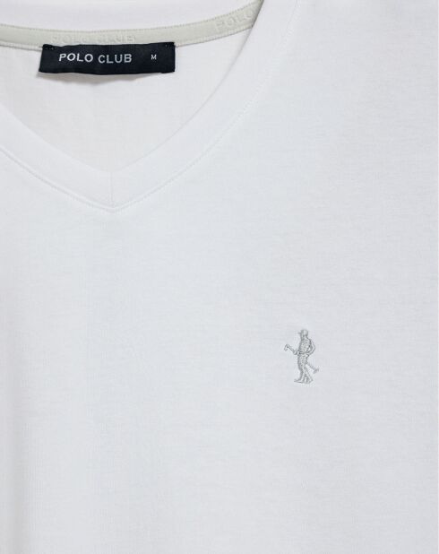 T-Shirt Rigby Best V blanc