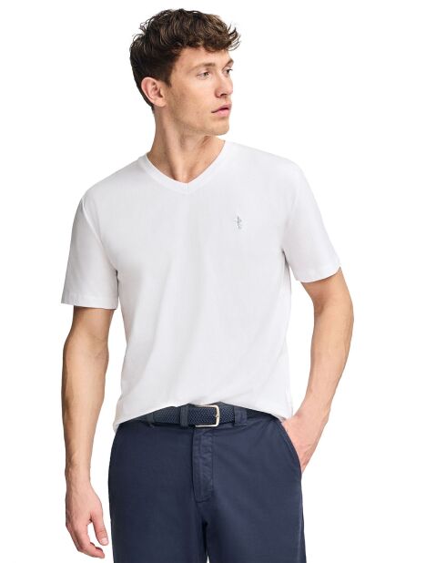 T-Shirt Rigby Best V blanc