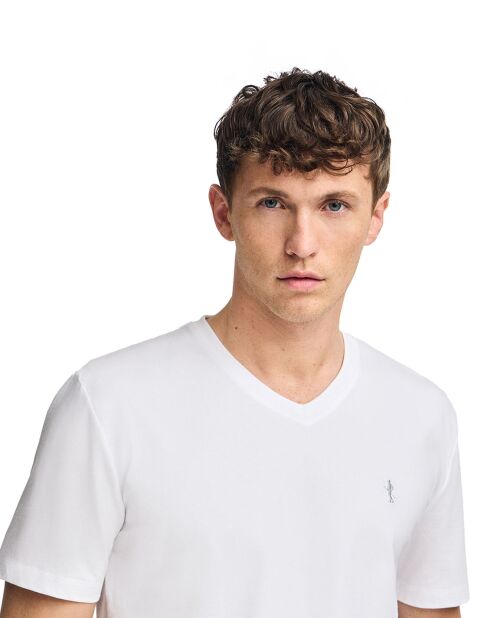 T-Shirt Rigby Best V blanc