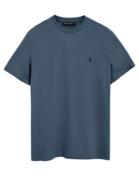 T-Shirt Rigby Best U bleu denim