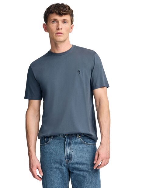 T-Shirt Rigby Best U bleu denim