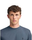 T-Shirt Rigby Best U bleu denim