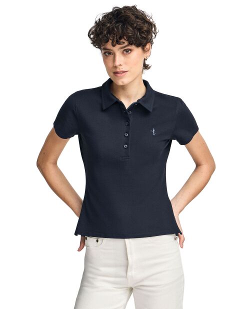Polo manches courtes Rigby Best bleu marine