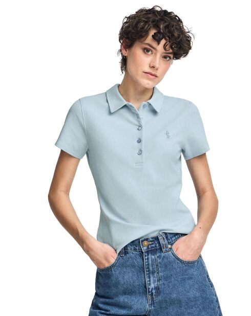 Polo manches courtes Rigby Best bleu