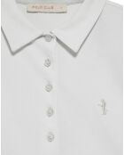 Polo manches courtes Rigby Best blanc