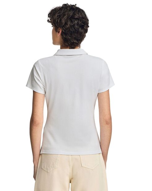 Polo manches courtes Rigby Best blanc