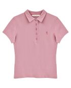 Polo manches courtes Rigby Best rose
