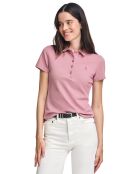 Polo manches courtes Rigby Best rose
