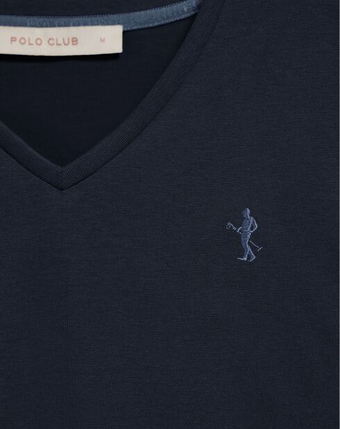 T-Shirt Rigby Best V bleu marine