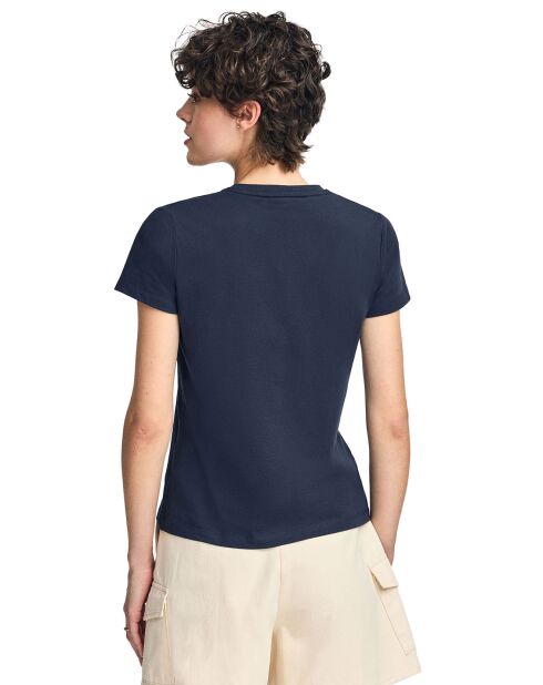 T-Shirt Rigby Best V bleu marine