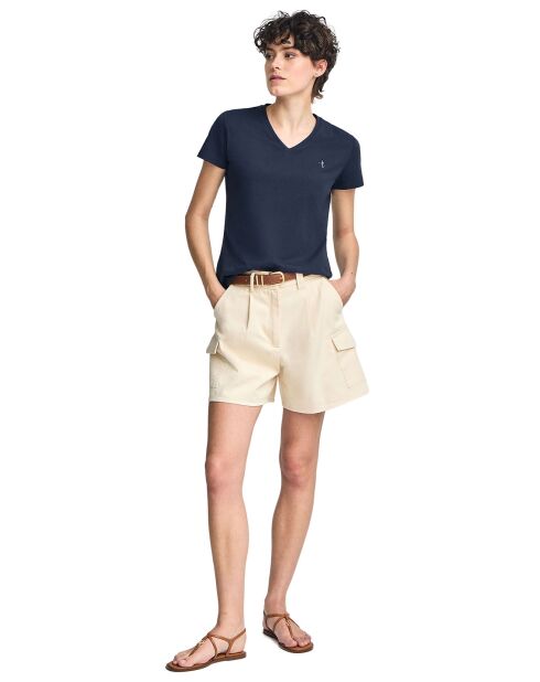 T-Shirt Rigby Best V bleu marine
