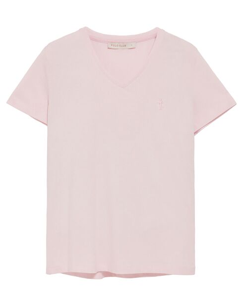 T-Shirt Rigby Best V rose