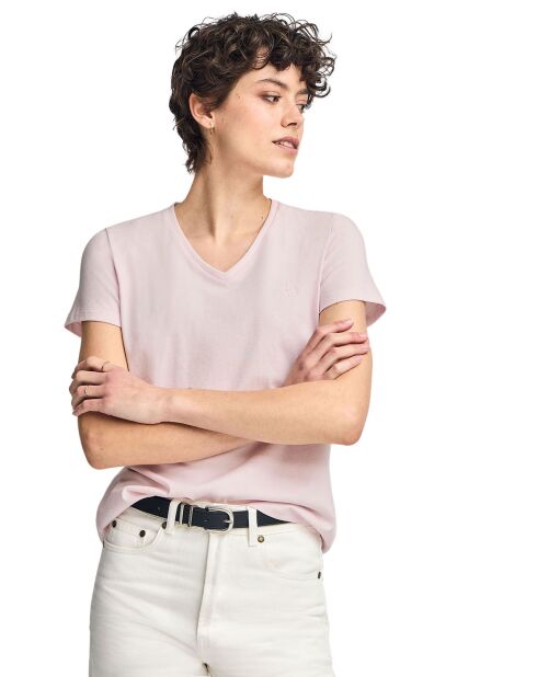T-Shirt Rigby Best V rose