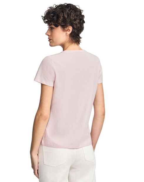 T-Shirt Rigby Best V rose