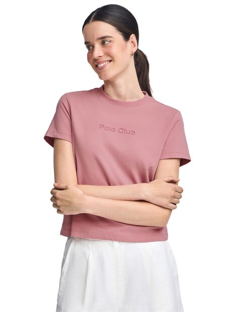 T-Shirt Minimal Combo Rubber Tori rose