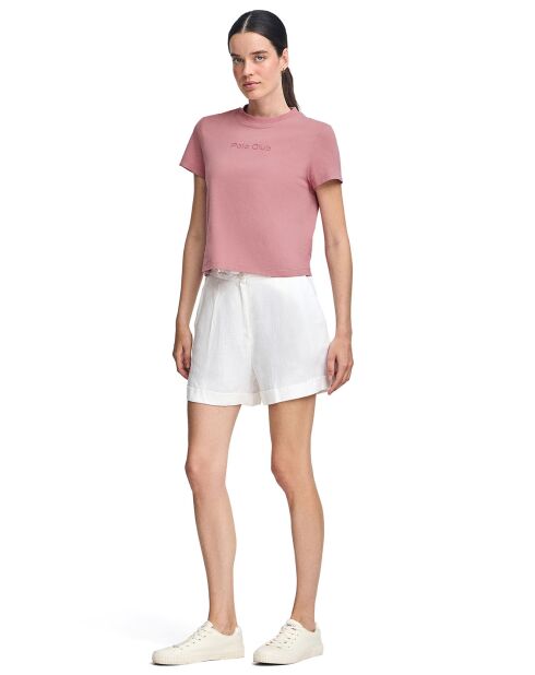 T-Shirt Minimal Combo Rubber Tori rose