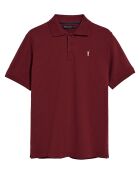 Polo manches courtes Rigby Go grenat