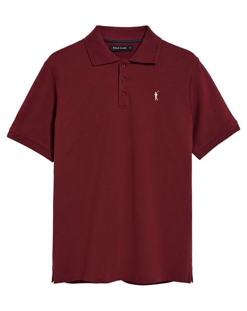 Rigby Go Garnet Kurzarm-Poloshirt