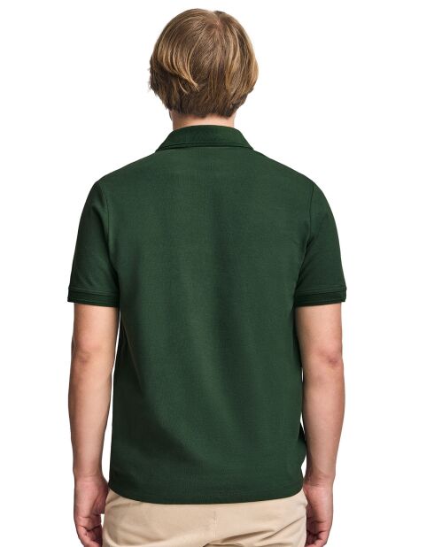 Polo manches courtes Rigby Go vert bouteille