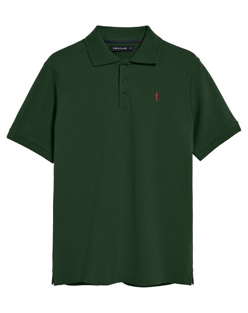 Polo manches courtes Rigby Go vert bouteille