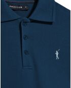 Polo manches courtes Rigby Go bleu indigo