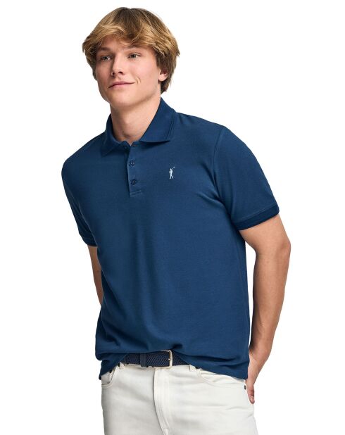 Polo manches courtes Rigby Go bleu indigo