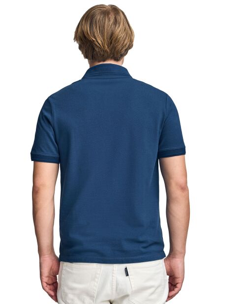 Polo manches courtes Rigby Go bleu indigo