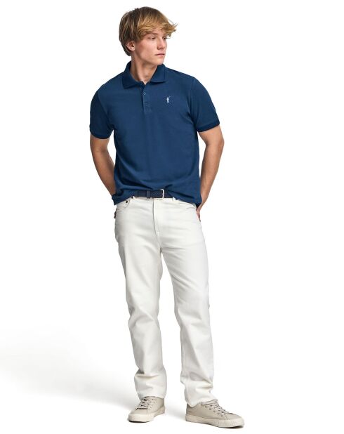Polo manches courtes Rigby Go bleu indigo