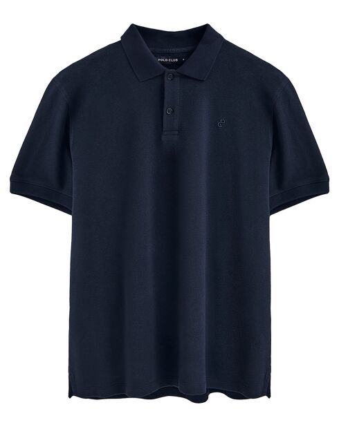 Polo manches courtes Pc Monogram bleu marine