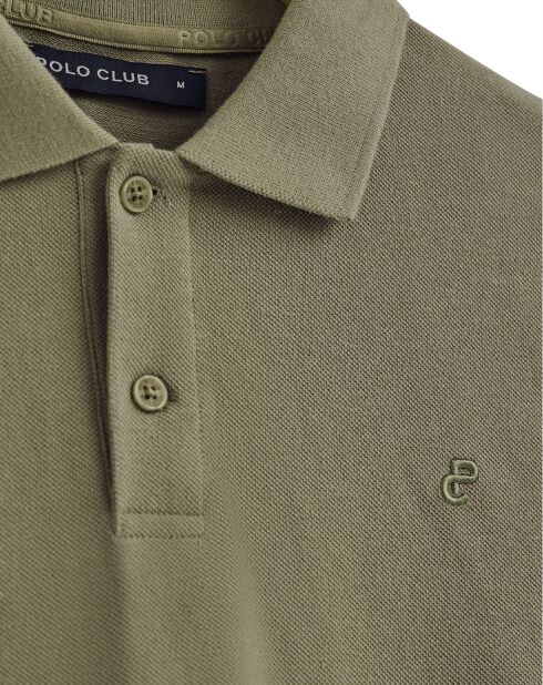 Polo manches courtes Pc Monogram vert sauge