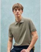 Polo manches courtes Pc Monogram vert sauge