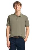 Polo manches courtes Pc Monogram vert sauge