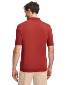 Polo manches courtes Esko Zipper brique