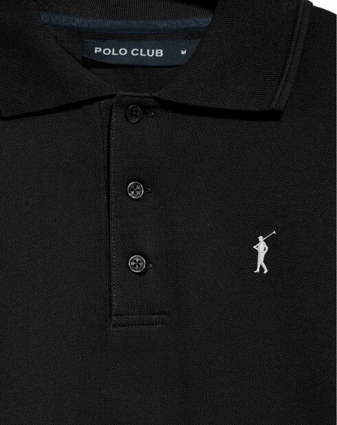 Polo manches longues Rigby Go noir